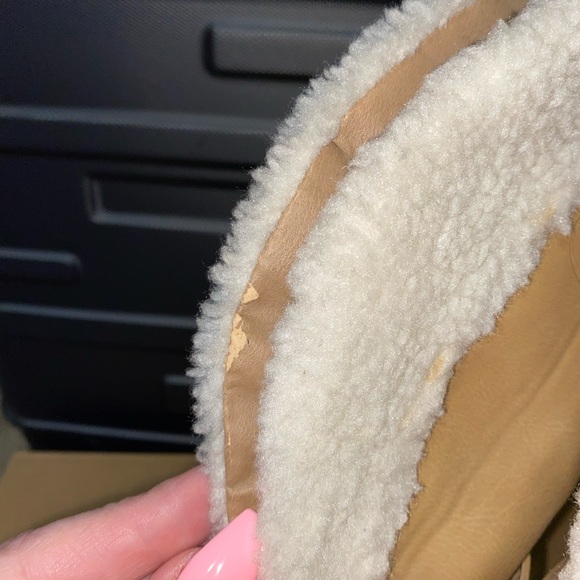 Faux Fur Platform Booties-Women Size 10-NEW, Never Worn - Picture 7 of 7